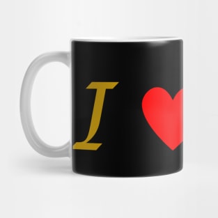 I LOVE TS Mug